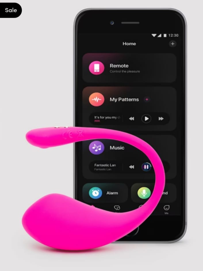 Lovense Lush 3 App Controlled Rechargeable Love Egg Vibrator